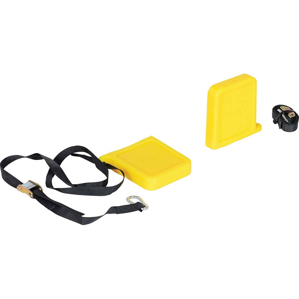 Vestil - Forklift Attachments; Type: Fork Tip Protectors ; Fork Width (Inch): 7-1/4 ; Width (Inch): 7-3/4 ; Overall Height (Inch): 1-1/2 ; Length (Inch): 7-1/4 - Exact Tooling