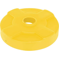 Vestil - Trash Can & Recycling Container Lids; Lid Shape: Round ; Container Shape: Round ; Container Size Compatibility (Gal.): 30 ; Color/Finish: Yellow ; Color: Yellow ; For Use With: 30 gal. Steel Drum - Exact Tooling
