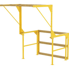 Vestil - Scaffolding; Type: Mezzanine Safety Gate ; Section: Guard Rail ; Length (Feet): 7.270 ; Height (Feet): 7.30 ; Height (Inch): 87.563000 ; Load Capacity (Lb.): 10000.000 - Exact Tooling