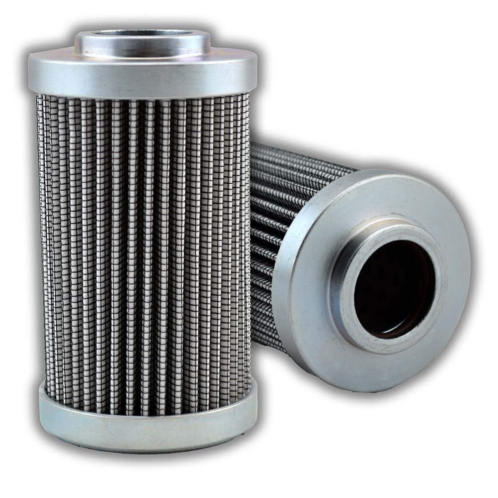 Replacement/Interchange Hydraulic Filter Element: Microglass, 10  µ