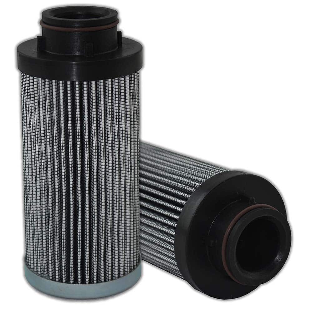 Replacement/Interchange Hydraulic Filter Element: Microglass, 10  µ