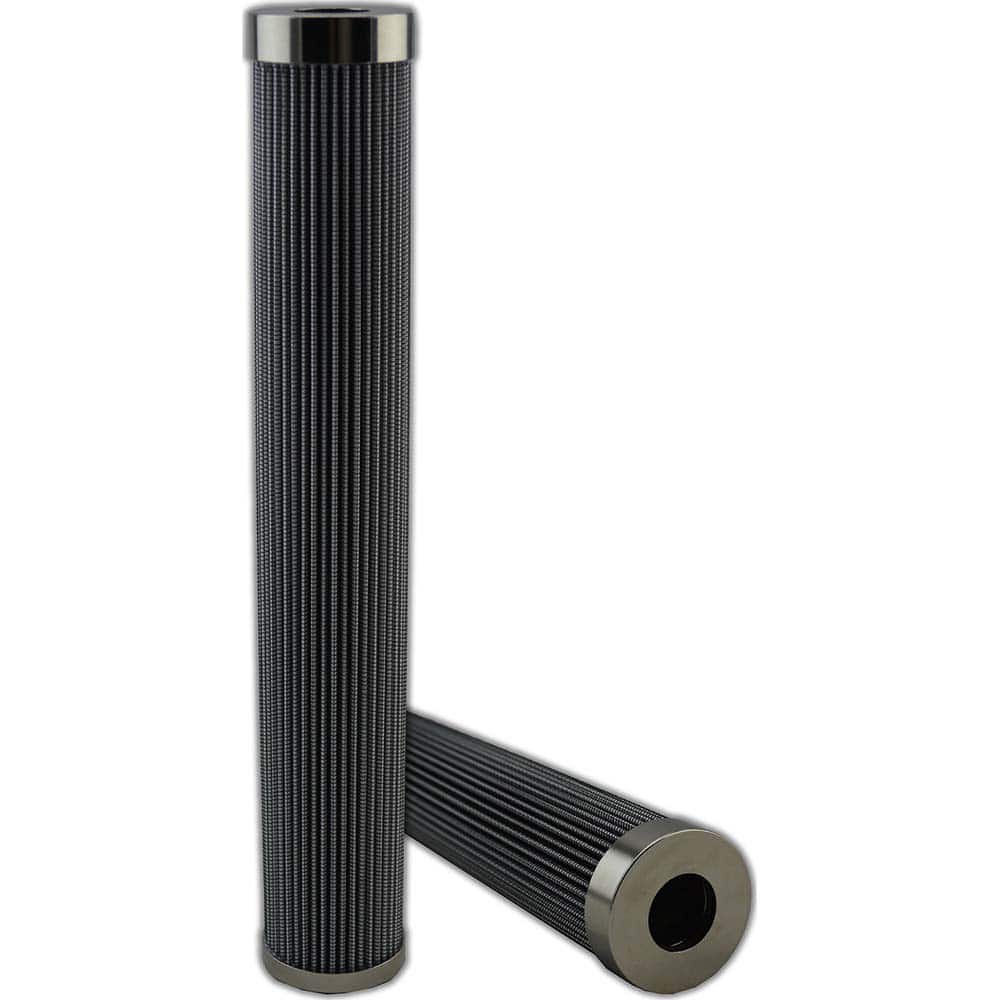 Replacement/Interchange Hydraulic Filter Element: Microglass, 10  µ