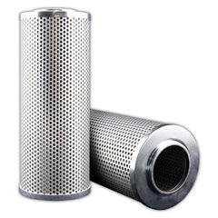 Replacement/Interchange Hydraulic Filter Element: Microglass, 10  µ