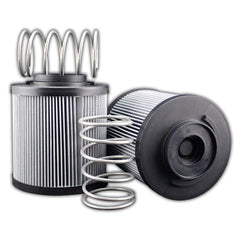 Replacement/Interchange Hydraulic Filter Element: Microglass, 10  µ