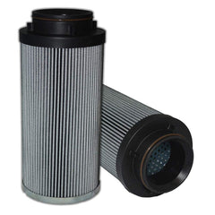 Replacement/Interchange Hydraulic Filter Element: Microglass, 10  µ