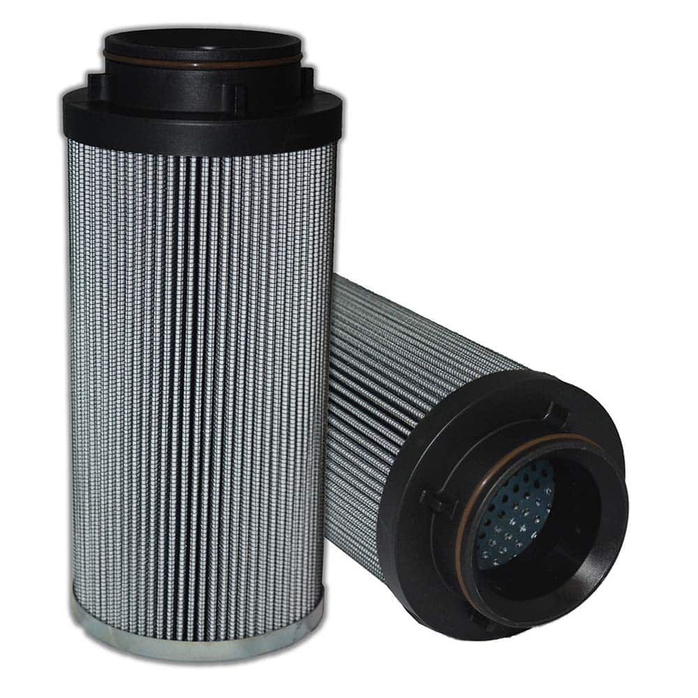 Replacement/Interchange Hydraulic Filter Element: Microglass, 10  µ