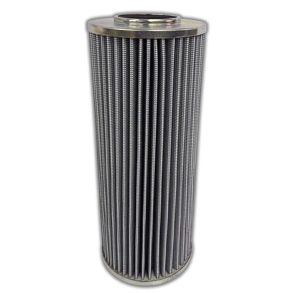 Replacement/Interchange Hydraulic Filter Element: Microglass, 10  µ