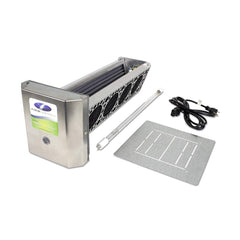 Field Controls - Self-Contained Electronic Air Cleaners; Type: Whole House Air Purification System ; Width (Inch): 9 ; Height (Inch): 9 ; Depth (Inch): 21 ; Filter Type: Carbon ; Voltage: 115/230 - Exact Tooling