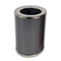 Replacement/Interchange Hydraulic Filter Element: Microglass, 10  µ
