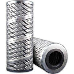Replacement/Interchange Hydraulic Filter Element: Microglass, 10  µ