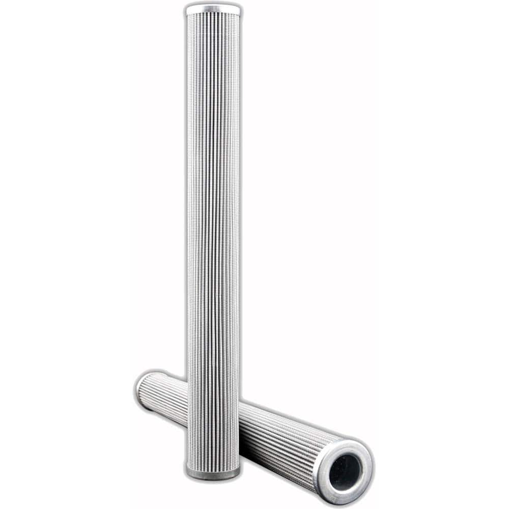 Replacement/Interchange Hydraulic Filter Element: Microglass, 10  µ