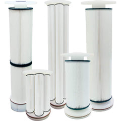 Hayward - Cartridge Filters; Style: Pleated ; Length (Inch): 30 ; Length (Decimal Inch): 30.0000 ; Outside Diameter (Decimal Inch): 7.0000 ; Outside Diameter (Inch): 7 ; Micron Rating: 0 - Exact Tooling