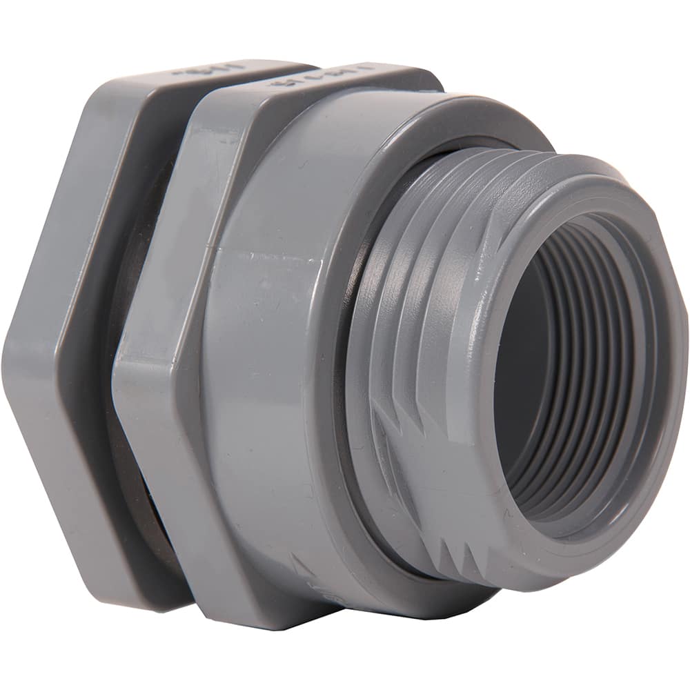 Hayward - Plastic Pipe Fittings; Type: Bulkhead Fitting ; Fitting Size: 3 (Inch); End Connections: Socket x FNPT ; Material: CPVC ; Schedule: 80 ; Maximum Pressure (psi): 150.00 - Exact Tooling