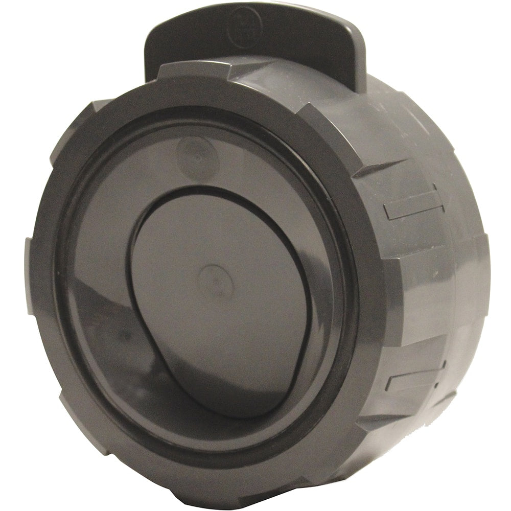 Hayward - Check Valves; Design: In-line; Wafer Check Valve ; Tube Outside Diameter (mm): 152.400 ; Pipe Size (Inch): 6 ; Tube Outside Diameter (Inch): 6 ; End Connections: Flanged ; Material: PVC - Exact Tooling