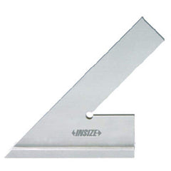 Insize USA LLC - Squares; Blade Length (mm): 150.0000 ; Blade Length (Inch): 5.9 ; Blade Length (Decimal Inch): 6.0000 ; Base Length (mm): 100.0000 ; Base Length (Decimal Inch): 3-29/32 ; Base Length (Inch): 3-29/32 - Exact Tooling