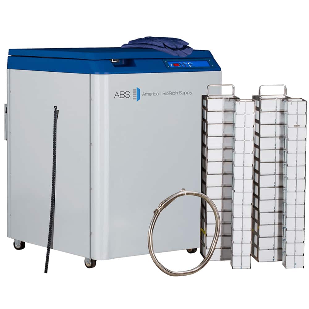 American BioTech Supply - Drums & Tanks; Product Type: Auto Fill Cryogenic Tank ; Volume Capacity Range: 85 Gal. and Larger ; Material Family: Steel ; Height (Inch): 44 ; Diameter/Width (Inch): 34 ; Shape: Round - Exact Tooling