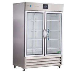 American BioTech Supply - Laboratory Refrigerators and Freezers; Type: Pharmacy Refrigerator ; Volume Capacity: 49 Cu. Ft. ; Minimum Temperature (C): 2.00 ; Maximum Temperature (C): 8.00 ; Width (Inch): 54 ; Depth (Inch): 35-3/4 - Exact Tooling