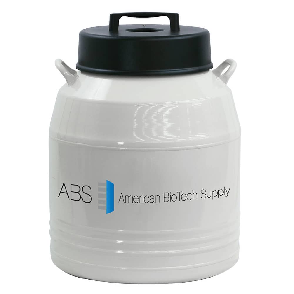 American BioTech Supply - Drums & Tanks; Product Type: Manual Fill Cryogenic Tank ; Volume Capacity Range: Smaller than 20 Gal. ; Material Family: Aluminum ; Height (Inch): 27-1/4 ; Diameter/Width (Inch): 22 ; Shape: Round - Exact Tooling
