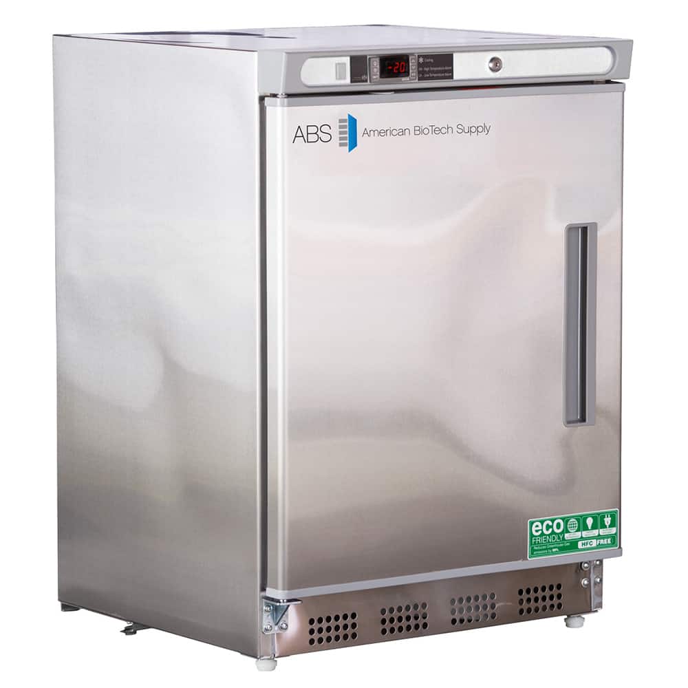 American BioTech Supply - Laboratory Refrigerators and Freezers; Type: Undercounter Built-In Stainless Steel Freezer ; Volume Capacity: 4.2 Cu. Ft. ; Minimum Temperature (C): -15.00 ; Maximum Temperature (C): -25.00 ; Width (Inch): 23-3/4 ; Depth (Inch): - Exact Tooling