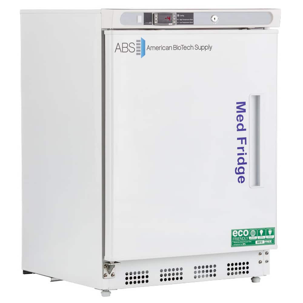 American BioTech Supply - Laboratory Refrigerators and Freezers; Type: Pharmacy/Vaccine Countertop Built-In Freezer ; Volume Capacity: 4.2 Cu. Ft. ; Minimum Temperature (C): -15.00 ; Maximum Temperature (C): -25.00 ; Width (Inch): 23-3/4 ; Depth (Inch): - Exact Tooling
