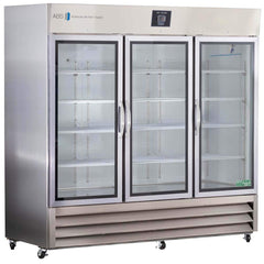 American BioTech Supply - Laboratory Refrigerators and Freezers; Type: Laboratory Refrigerator ; Volume Capacity: 72 Cu. Ft. ; Minimum Temperature (C): 1.00 ; Maximum Temperature (C): 10.00 ; Width (Inch): 81 ; Depth (Inch): 35-3/4 - Exact Tooling