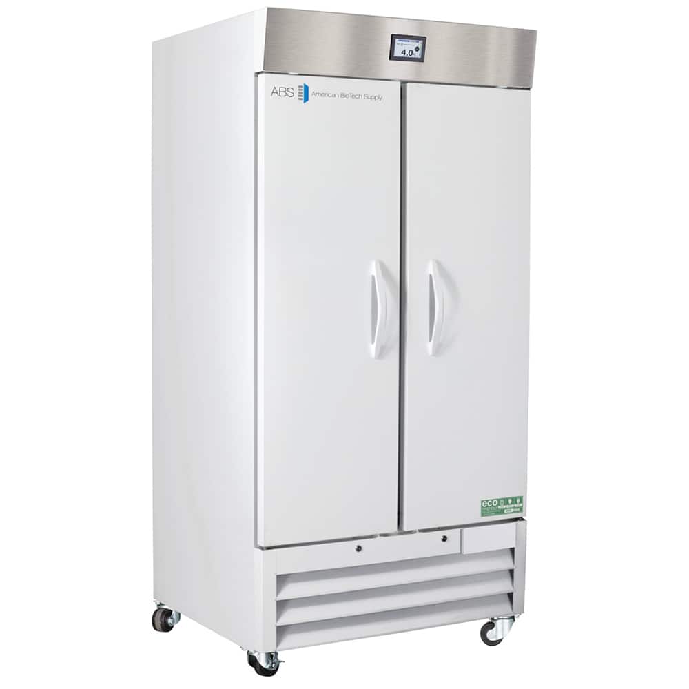 American BioTech Supply - Laboratory Refrigerators and Freezers; Type: Laboratory Refrigerator ; Volume Capacity: 36 Cu. Ft. ; Minimum Temperature (C): 1.00 ; Maximum Temperature (C): 10.00 ; Width (Inch): 39-5/8 ; Depth (Inch): 34-3/4 - Exact Tooling