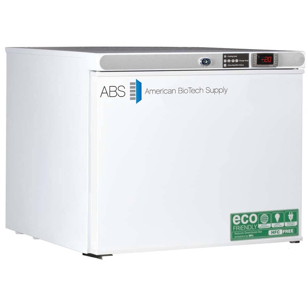 American BioTech Supply - Laboratory Refrigerators and Freezers; Type: Countertop Freestanding Freezer ; Volume Capacity: 1.7 Cu. Ft. ; Minimum Temperature (C): -15.00 ; Maximum Temperature (C): -25.00 ; Width (Inch): 23-3/4 ; Depth (Inch): 24 - Exact Tooling