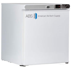 American BioTech Supply - Laboratory Refrigerators and Freezers; Type: Countertop Freestanding Refrigerator ; Volume Capacity: 1 Cu. Ft. ; Minimum Temperature (C): 1.00 ; Maximum Temperature (C): 10.00 ; Width (Inch): 17-1/4 ; Depth (Inch): 19-1/4 - Exact Tooling