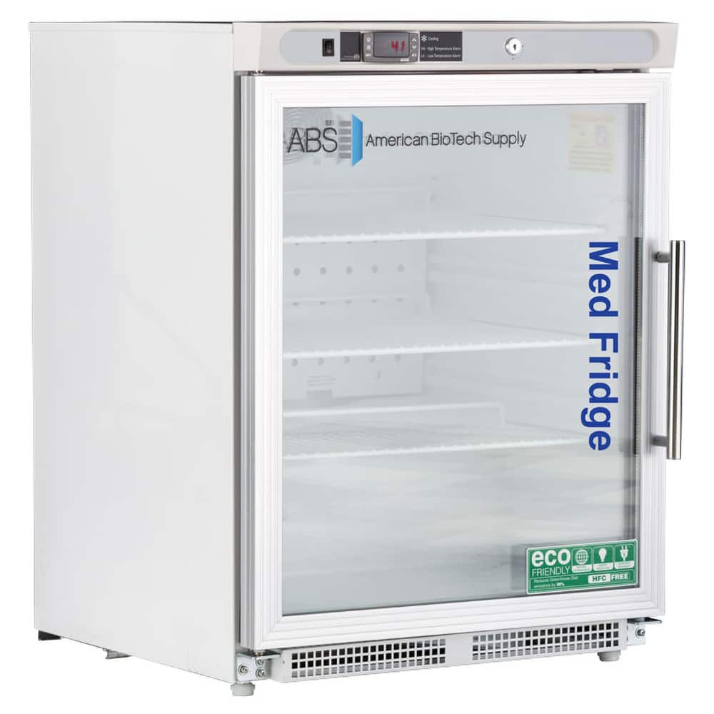 American BioTech Supply - Laboratory Refrigerators and Freezers; Type: Pharmacy/Vaccine Undercounter Built-In Refrigerator ; Volume Capacity: 4.6 Cu. Ft. ; Minimum Temperature (C): 2.00 ; Maximum Temperature (C): 8.00 ; Width (Inch): 23-3/4 ; Depth (Inch - Exact Tooling