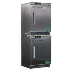 American BioTech Supply - Laboratory Refrigerators and Freezers; Type: Refrigerator & Freezer Combination ; Volume Capacity: 9 Cu. Ft. ; Minimum Temperature (C): -15.00 ; Maximum Temperature (C): 10.00 ; Width (Inch): 23-3/4 ; Depth (Inch): 24-1/2 - Exact Tooling