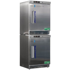 American BioTech Supply - Laboratory Refrigerators and Freezers; Type: Pharmacy/Vaccine Refrigerator & Freezer Combination ; Volume Capacity: 9 Cu. Ft. ; Minimum Temperature (C): -15.00 ; Maximum Temperature (C): 8.00 ; Width (Inch): 23-3/4 ; Depth (Inch - Exact Tooling