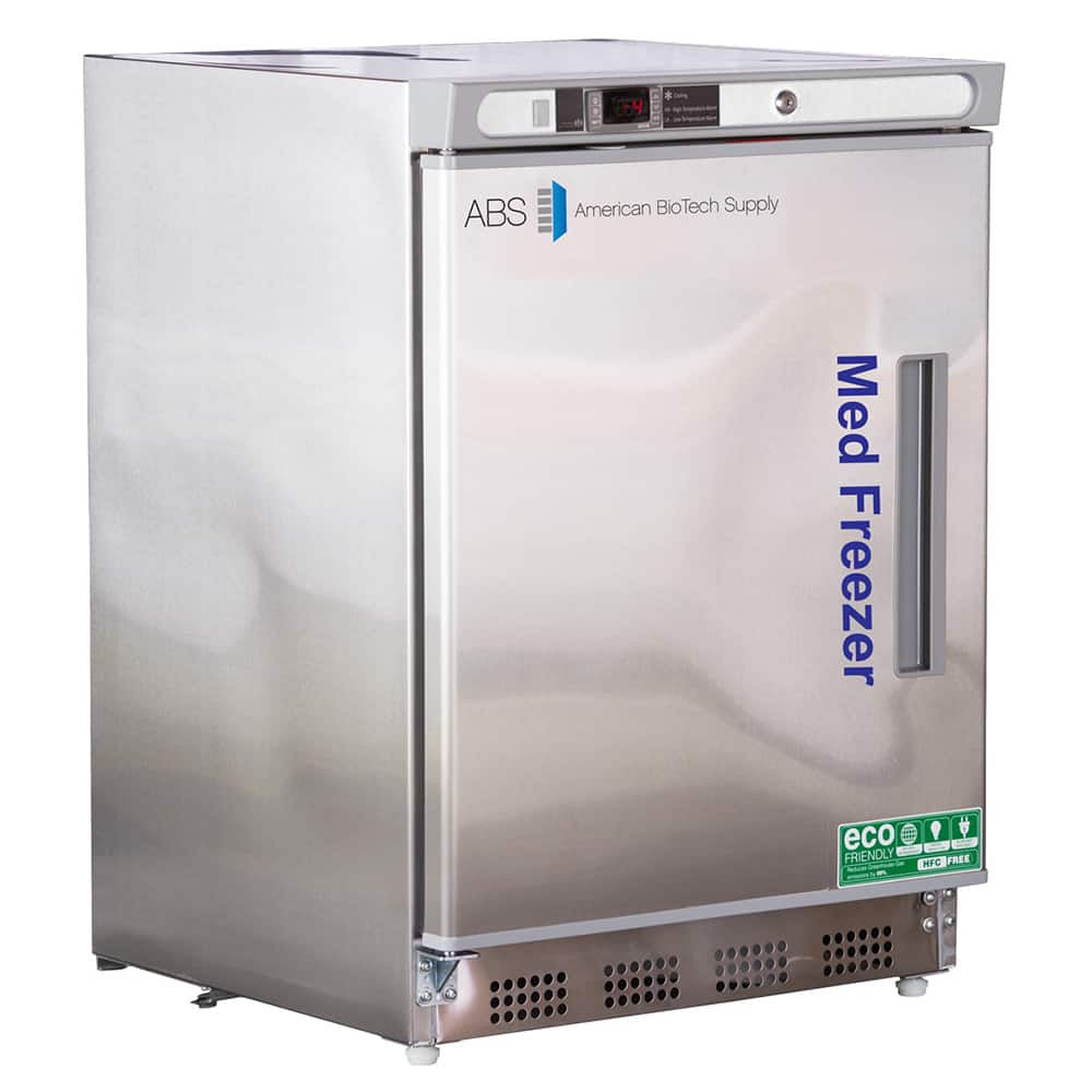 American BioTech Supply - Laboratory Refrigerators and Freezers; Type: Pharmacy/Vaccine Countertop Built-In Freezer ; Volume Capacity: 4.2 Cu. Ft. ; Minimum Temperature (C): -15.00 ; Maximum Temperature (C): -25.00 ; Width (Inch): 23-3/4 ; Depth (Inch): - Exact Tooling