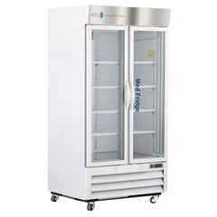 American BioTech Supply - Laboratory Refrigerators and Freezers; Type: Pharmacy/Vaccine Refrigerator ; Volume Capacity: 36 Cu. Ft. ; Minimum Temperature (C): 2.00 ; Maximum Temperature (C): 8.00 ; Width (Inch): 39-5/8 ; Depth (Inch): 34-3/4 - Exact Tooling