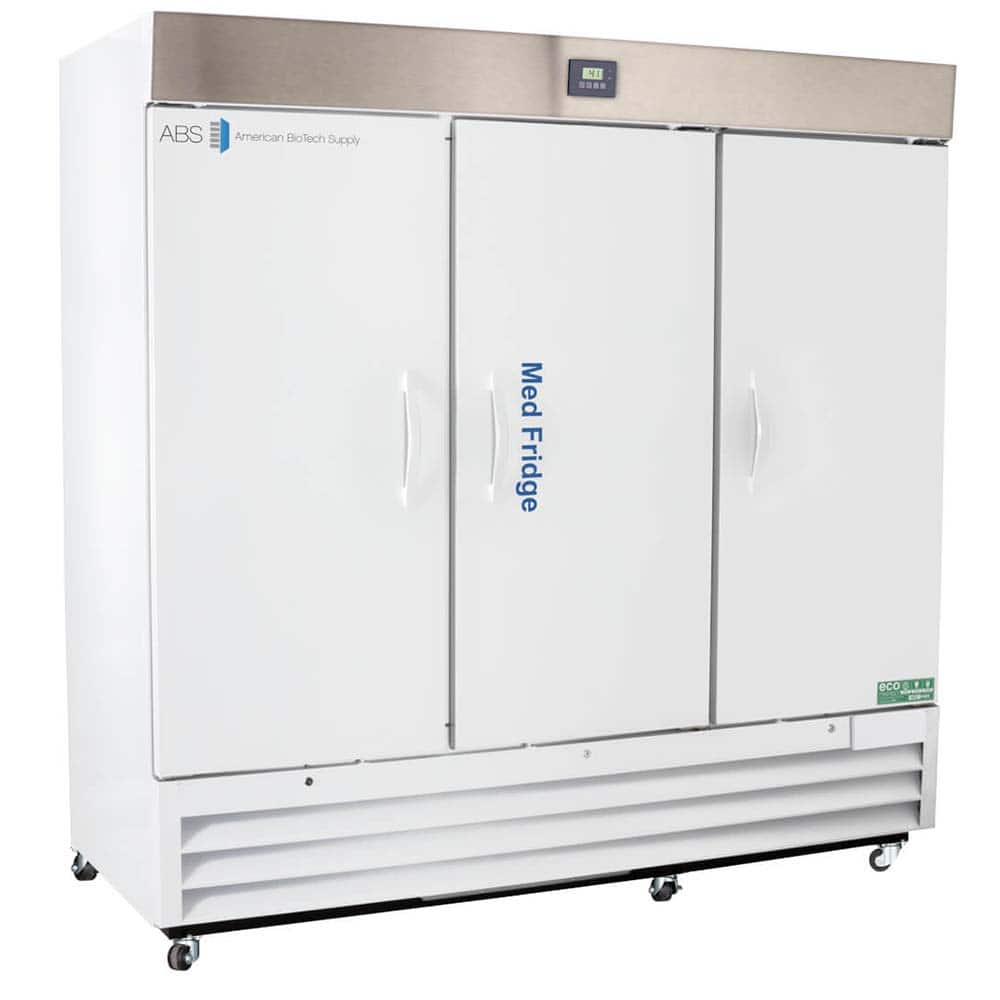 American BioTech Supply - Laboratory Refrigerators and Freezers; Type: Pharmacy/Vaccine Refrigerator ; Volume Capacity: 72 Cu. Ft. ; Minimum Temperature (C): 2.00 ; Maximum Temperature (C): 8.00 ; Width (Inch): 81 ; Depth (Inch): 34 - Exact Tooling