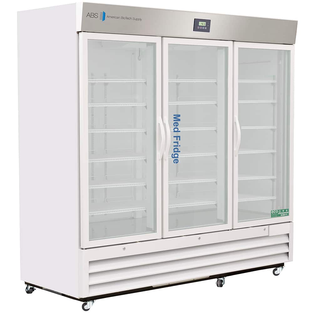 American BioTech Supply - Laboratory Refrigerators and Freezers; Type: Pharmacy/Vaccine Refrigerator ; Volume Capacity: 72 Cu. Ft. ; Minimum Temperature (C): 2.00 ; Maximum Temperature (C): 8.00 ; Width (Inch): 81 ; Depth (Inch): 34 - Exact Tooling