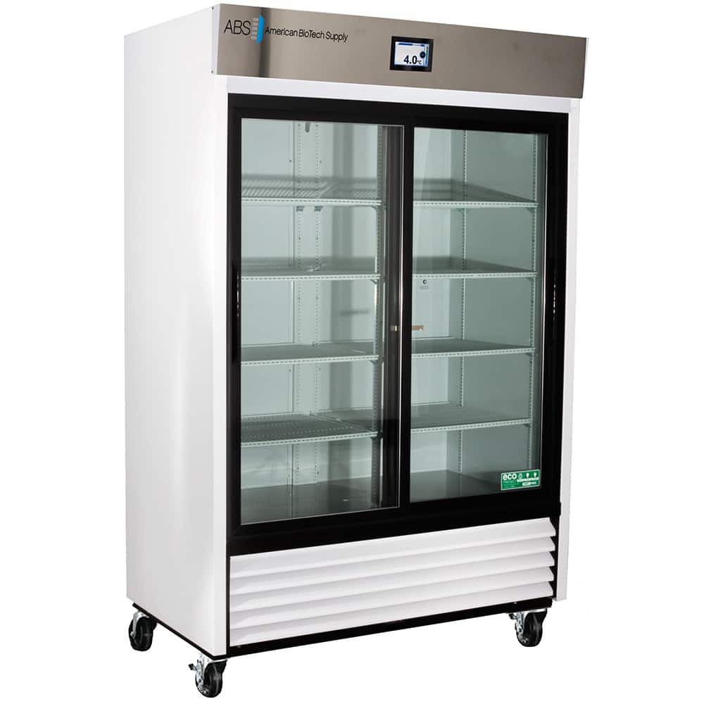 American BioTech Supply - Laboratory Refrigerators and Freezers; Type: Laboratory Refrigerator ; Volume Capacity: 47 Cu. Ft. ; BTU/Hour: 7315 ; Minimum Temperature (C): 1.00 ; Maximum Temperature (C): 10.00 ; Width (Inch): 54-1/8 - Exact Tooling