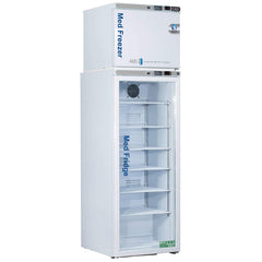 American BioTech Supply - Laboratory Refrigerators and Freezers; Type: Pharmacy/Vaccine Refrigerator/CAD Freezer Combo ; Volume Capacity: 12 Cu. Ft. ; Minimum Temperature (C): -15.00 ; Maximum Temperature (C): 7.70 ; Width (Inch): 23-3/4 ; Depth (Inch): - Exact Tooling