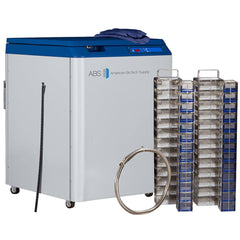 American BioTech Supply - Drums & Tanks; Product Type: Auto Fill Cryogenic Tank ; Volume Capacity Range: 85 Gal. and Larger ; Material Family: Steel ; Height (Inch): 44 ; Diameter/Width (Inch): 34 ; Shape: Round - Exact Tooling