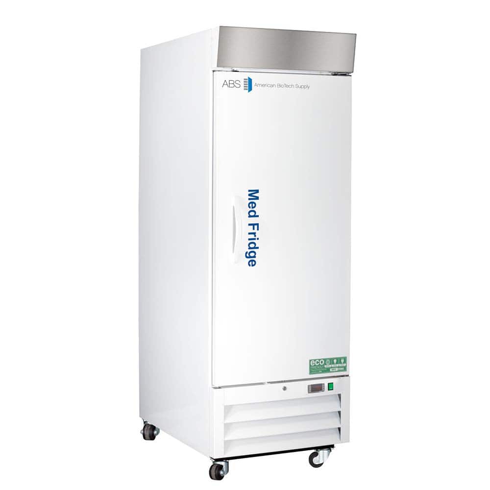American BioTech Supply - Laboratory Refrigerators and Freezers; Type: Pharmacy/Vaccine Refrigerator ; Volume Capacity: 26 Cu. Ft. ; Minimum Temperature (C): 2.00 ; Maximum Temperature (C): 8.00 ; Width (Inch): 28-3/8 ; Depth (Inch): 36-1/2 - Exact Tooling