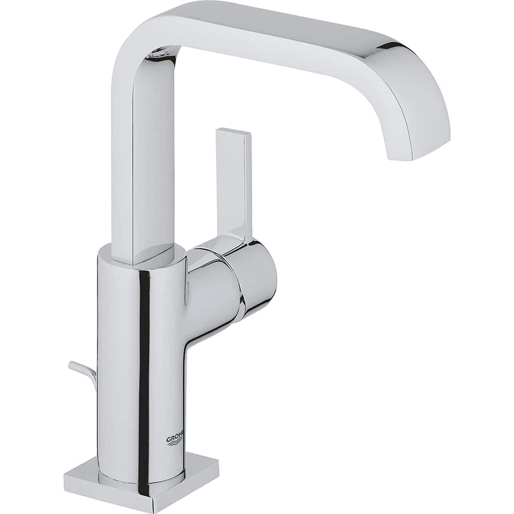 Grohe - Lavatory Faucets; Type: Bathroom Faucet ; Spout Type: High Arc ; Design: One Handle ; Handle Type: Lever ; Mounting Centers: Single Hole (Inch); Drain Type: No Drain - Exact Tooling