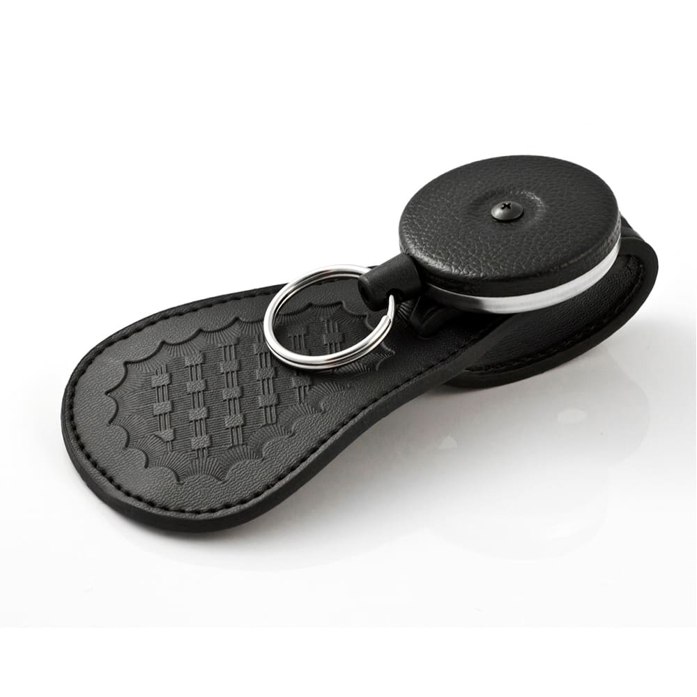 Key-Bak - Key Control; Type: Retractable Key Chain ; Number of Keys: 15 ; Color: Black ; Width (Inch): 1 - Exact Tooling