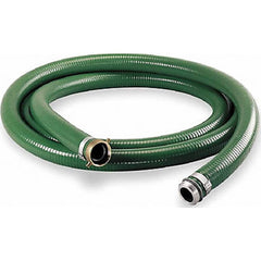 JGB Enterprises - Liquid Suction & Discharge Hose; Inside Diameter (Inch): 2 ; Length (Feet): 20 ; Material: PVC ; Working Pressure (psi): 50.000 ; Vacuum Rating: 29 In. Hg ; Color: Green - Exact Tooling
