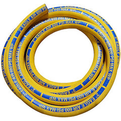 JGB Enterprises - Air & Multi-Purpose Hose; Type: Water & Air Hose ; Material: SBR; NBR ; Inside Diameter (Inch): 2 ; Length (Ft): 50 (Feet); Working Pressure (psi): 600.000 ; End Connections: None - Exact Tooling
