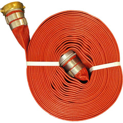 JGB Enterprises - Water & Discharge Hose; Inside Diameter (Inch): 2 ; Color: Red ; Working Pressure (psi): 200.000 ; Length (Feet): 50 ; Material: PVC - Exact Tooling