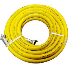 JGB Enterprises - Air & Multi-Purpose Hose; Type: Air Hose ; Material: Rubber ; Inside Diameter (Inch): 3/4 ; Length (Ft): 50 (Feet); Working Pressure (psi): 300.000 ; End Connections: None - Exact Tooling