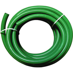 JGB Enterprises - Liquid Suction & Discharge Hose; Inside Diameter (Inch): 2 ; Length (Feet): 50 ; Material: PVC ; Working Pressure (psi): 50.000 ; Vacuum Rating: 29 In. Hg ; Color: Green - Exact Tooling
