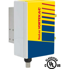 Vortec - Vortex Enclosure Coolers; Type: w/Thermostat ; Integrity: HazLoc ; BTU/Hour: 5000 ; Thread Size (NPT): 3/8 ; Standard Cubic Feet Per Minute: 70.00 - Exact Tooling