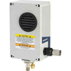 Vortec - Vortex Enclosure Coolers; Type: w/Thermostat ; Integrity: NEMA 12 ; BTU/Hour: 900 ; Thread Size (NPT): 3/8 ; Standard Cubic Feet Per Minute: 15.00 - Exact Tooling