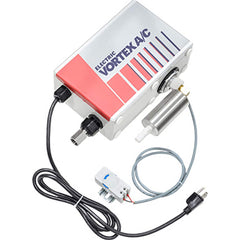 Vortec - Vortex Enclosure Coolers; Type: w/Thermostat ; Integrity: NEMA 4; NEMA 4X ; BTU/Hour: 1500 ; Thread Size (NPT): 3/8 ; Standard Cubic Feet Per Minute: 25.00 - Exact Tooling