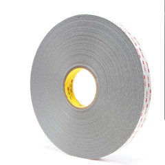 3M - Film Tape; Material Type: Nylon ; Thickness (mil): 62.0000 ; Color: White ; Adhesive Material: Rubber ; Width (Inch): 1 ; Length (Feet): 216.000 - Exact Tooling